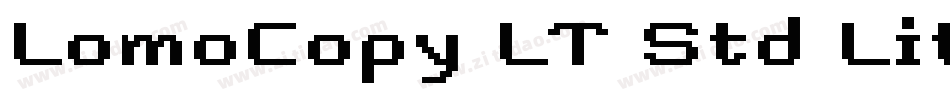 LomoCopy LT Std Lite字体转换